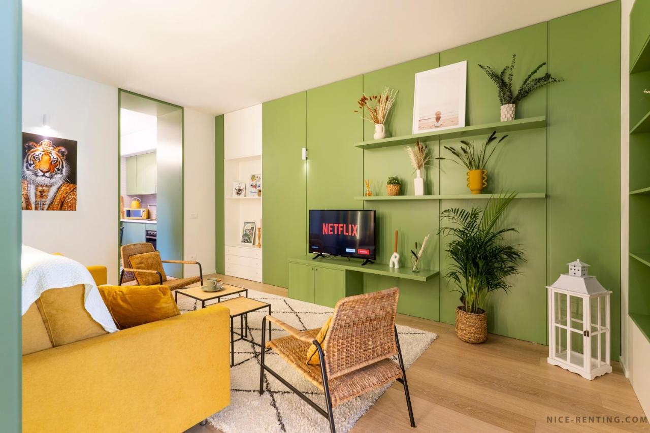 Renting - Bavastro - Luxurious Loft - 2 Bedroom - Ac - Balcony - Trendy Neighborhood Appartement Nice